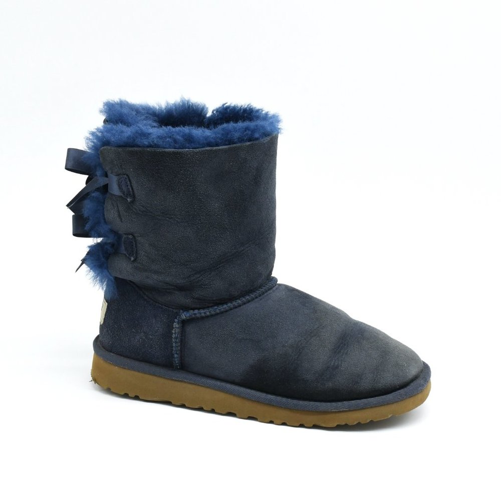 UGGs Bailey Bow II Navy Blue 5